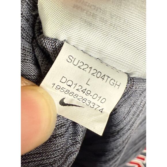 Nike Alabama Crimson Tide Long Sleeve Shirt Heather Gray Red Mens‎ Large NCAA - Picture 6 of 8